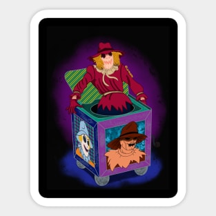 Scarecrow-In-The-Box Sticker